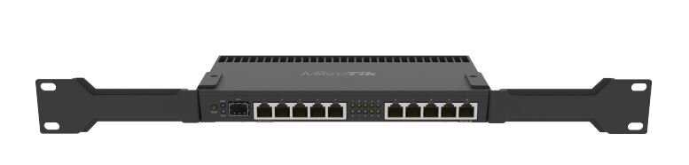 MikroTik RB4011iGS+RM Router | 10x Gigabit, 1x 10G SFP+, Quad-Core 1.4 GHz, L5 RouterOS