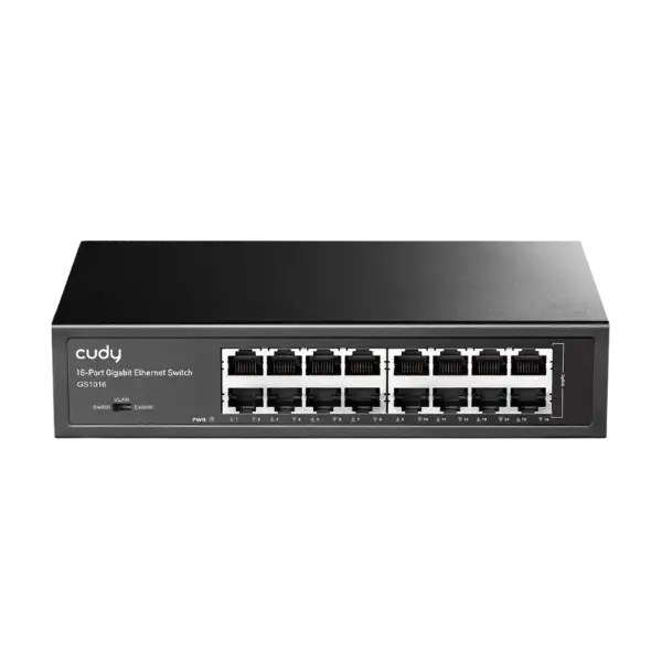 CUDY GS1016 - 16-Port Gigabit Metal Switch