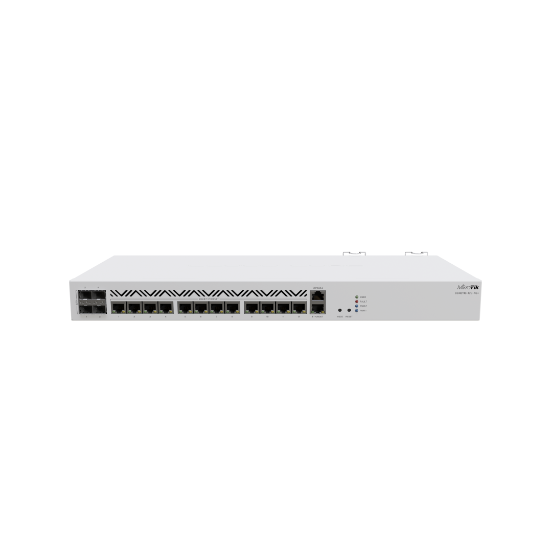 MikroTik CCR2116-12G-4S+ 16 Çekirdekli Kurumsal Cloud Core Router