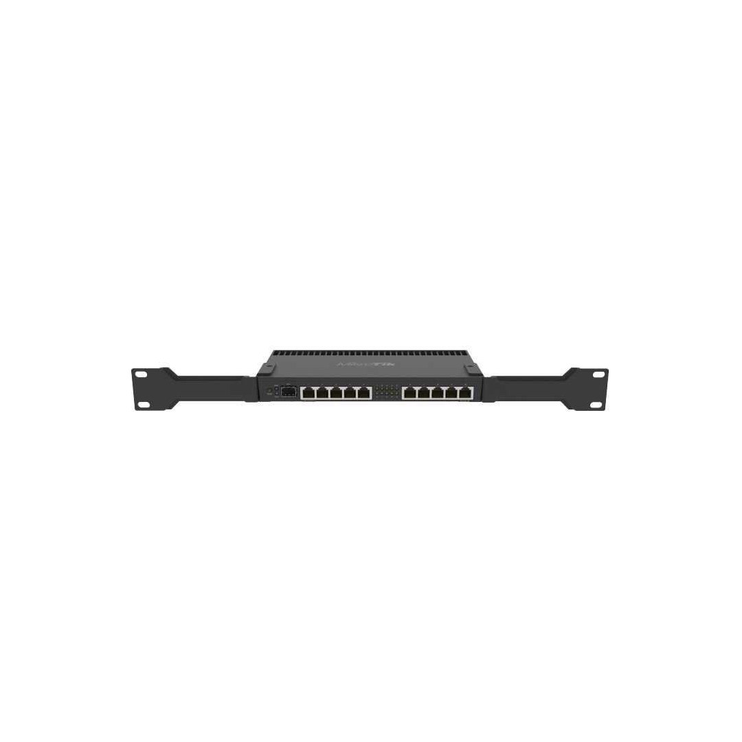 MikroTik RB4011iGS+RM Router | 10x Gigabit, 1x 10G SFP+, Quad-Core 1.4 GHz, L5 RouterOS