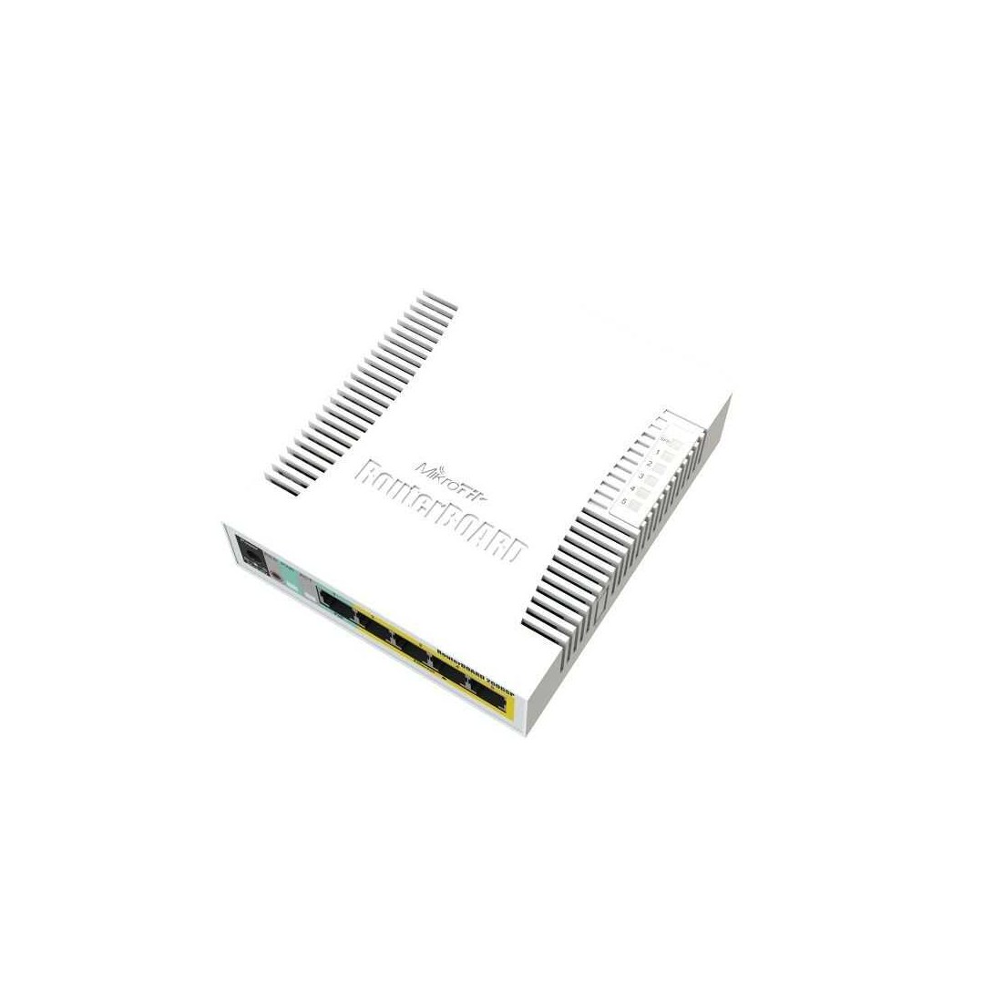 RB260GSP (CSS106-1G-4P-1S) 5 Port PoE Switch