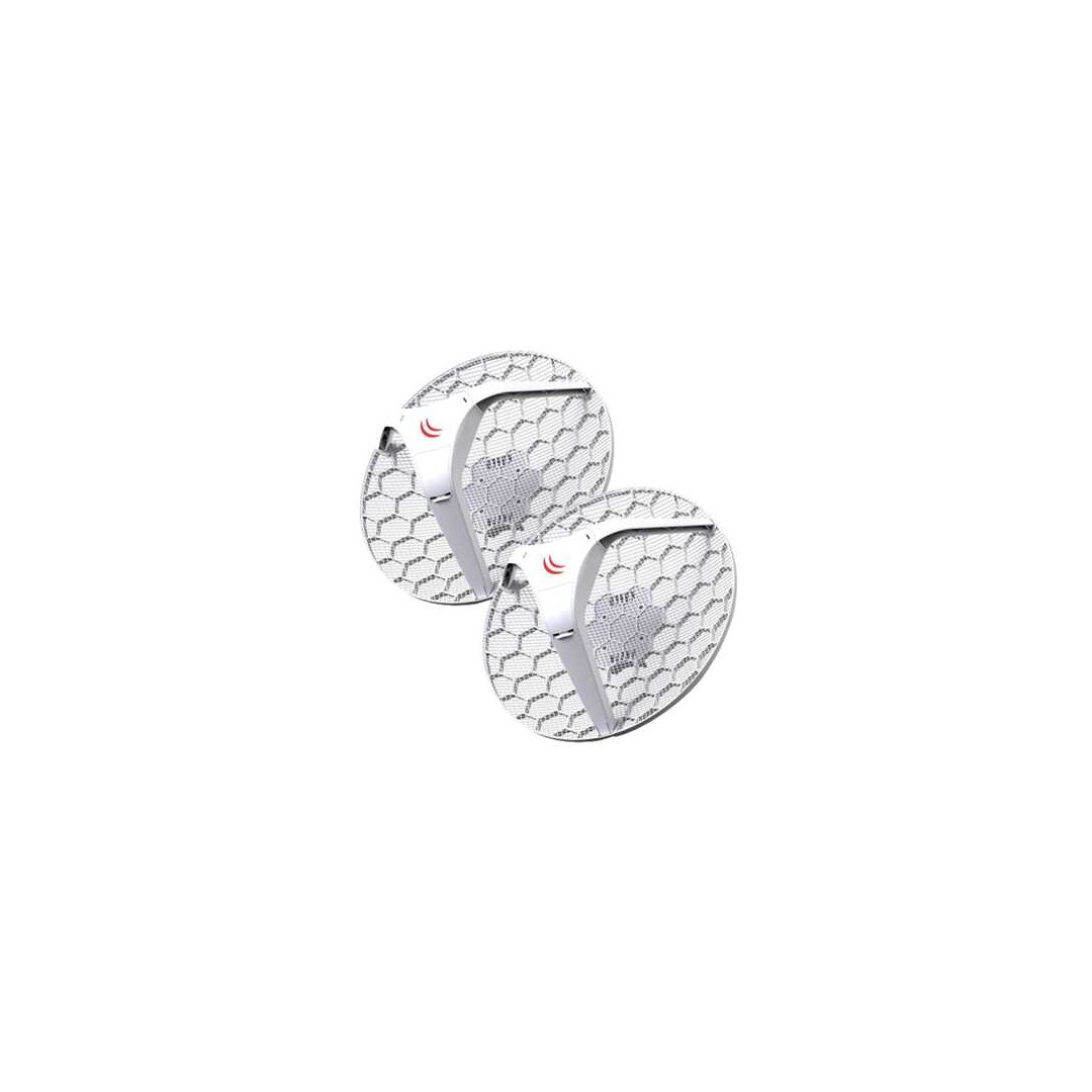 Mikrotik LHG XL HP5 AC Set 20 KM Mesafeli Noktadan Noktaya Kamera ve İnternet Aktarımı