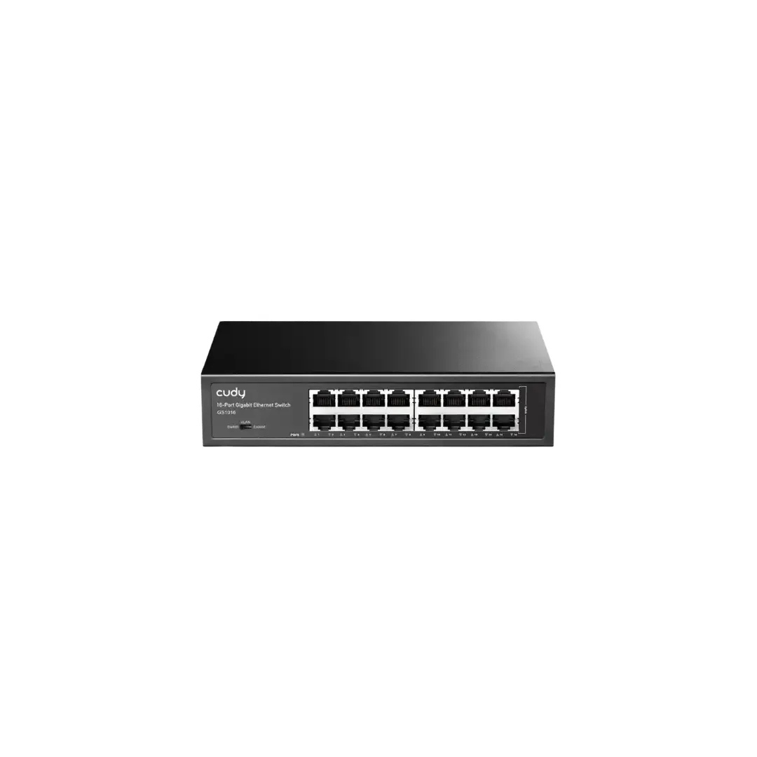 CUDY GS1016 - 16-Port Gigabit Metal Switch