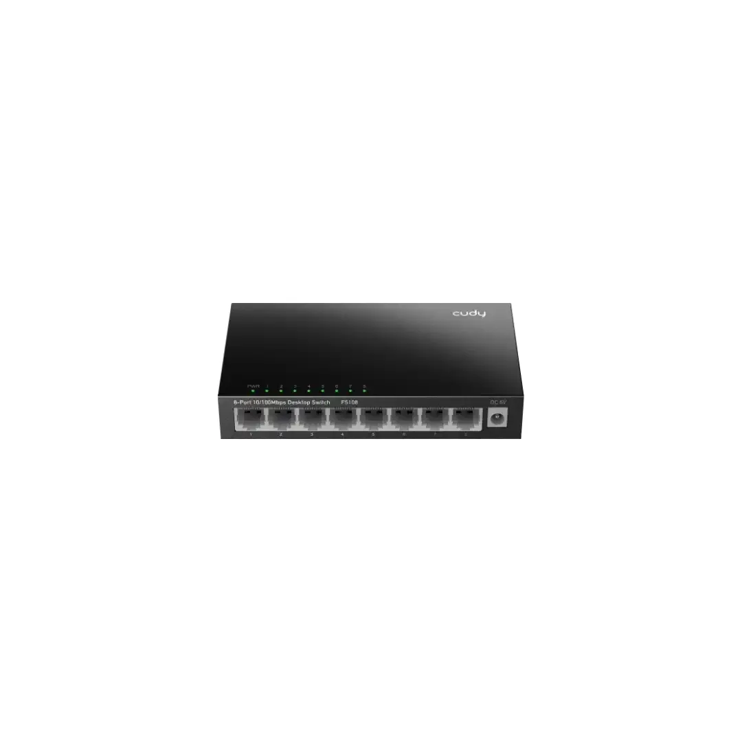 CUDY FS108 - 8-Port 10/100 Mbps Metal Switch